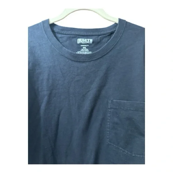 DULUTH TRADING CO. Men’s Longtail T Straight Cut Extra Length 3X Navy - Picture 8 of 9